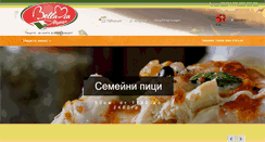 Desktop Screenshot of pizzabellamia.com